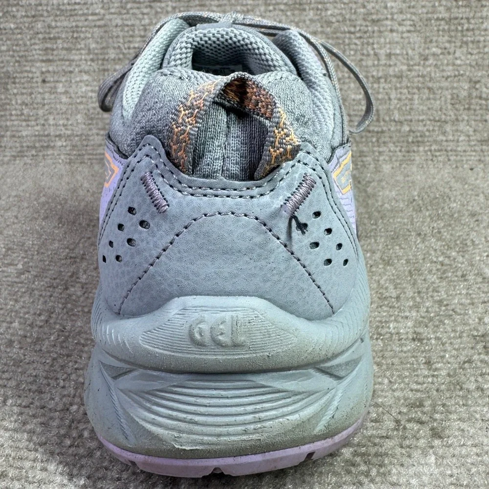 ASICS Gel Venture 9‎ Womens 9 Grey Purple Trail Running Shoes 1012B314 Wide